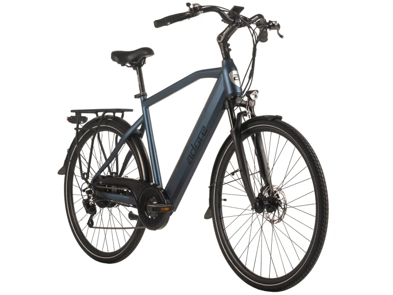 ADORE E-Citybike 28 Zoll Alu Cityfahrrad CV-190 Heckmotor 50NM 15Ah Deep Blue